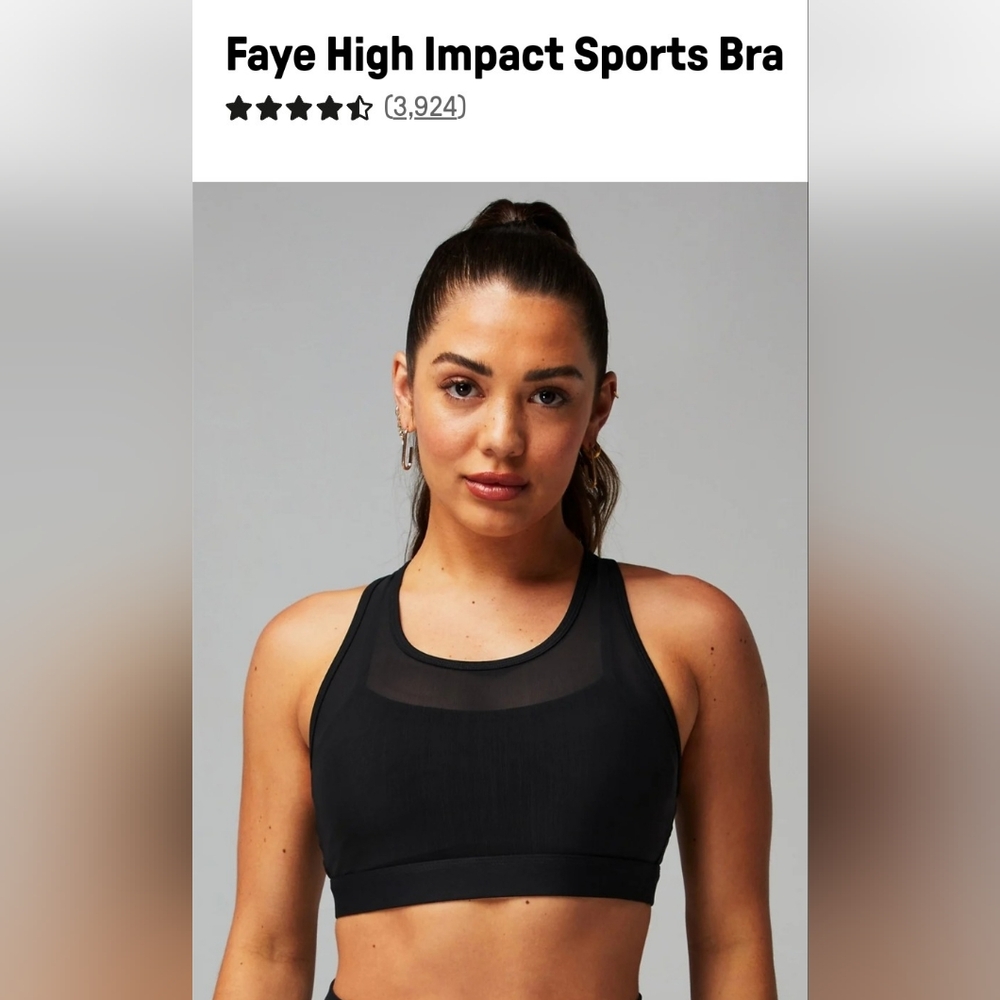 Fabletics Faye High Impact Sports Bra